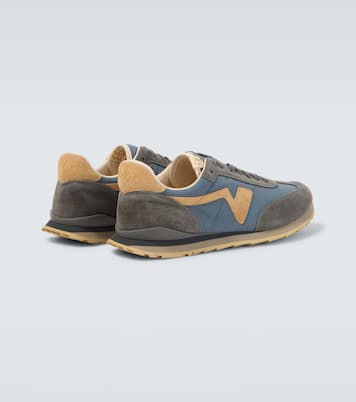 FKT suede-trimmed sneakers | Visvim
