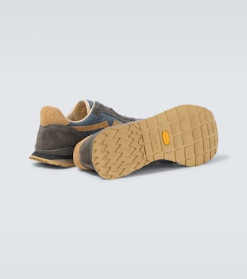 FKT suede-trimmed sneakers | Visvim
