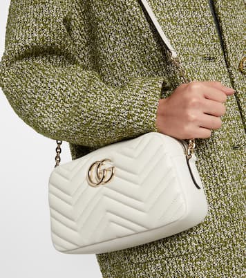 GG Marmont Small leather crossbody bag | Gucci