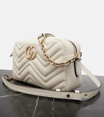 GG Marmont Small leather crossbody bag | Gucci