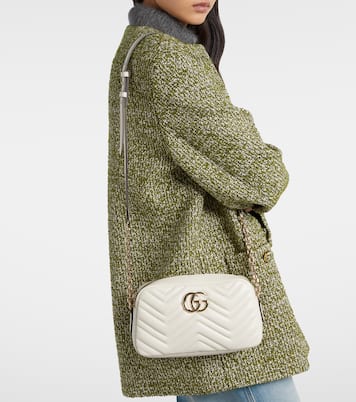 GG Marmont Small leather crossbody bag | Gucci