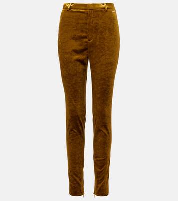 Velvet tapered pants | Gucci