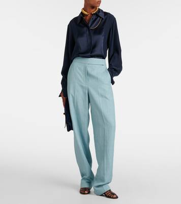 Childs silk satin shirt | Joseph