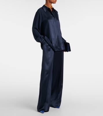 Childs silk satin shirt | Joseph