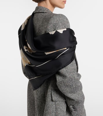 Après L'Hiver silk scarf | Valentino