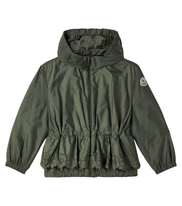 Manolya embroidered technical jacket | Moncler Enfant
