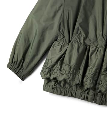 Manolya embroidered technical jacket | Moncler Enfant