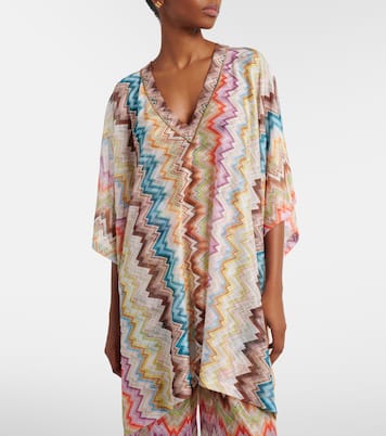 Zigzag beach cover-up | Missoni