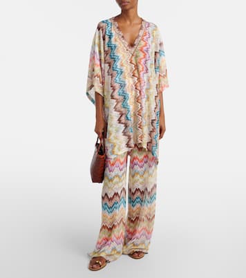Zigzag beach cover-up | Missoni