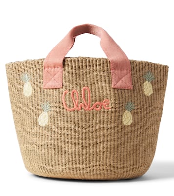 Logo tote bag | Chloé Kids