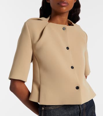 Vali crêpe top | Khaite