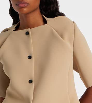 Vali crêpe top | Khaite