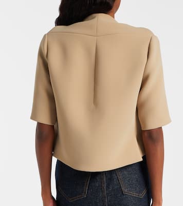 Vali crêpe top | Khaite