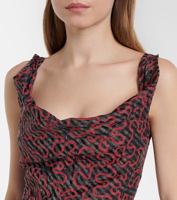 Panther printed midi dress | Vivienne Westwood
