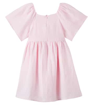 Besticktes Kleid aus Leinen | Tartine et Chocolat
