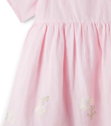 Besticktes Kleid aus Leinen | Tartine et Chocolat