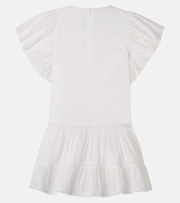 Robe brodée en coton et dentelle | Tartine et Chocolat