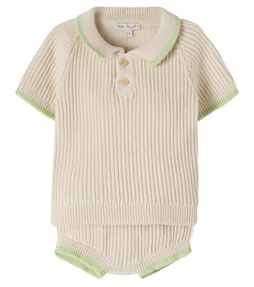 Baby Set Oliver aus Polopullover und Shorts | Bebe Organic