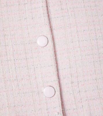 Veste courte en tweed mélangé | Monnalisa