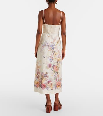 Midikleid Alchemy aus Leinen | Zimmermann