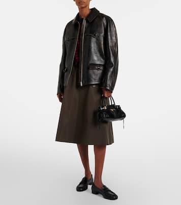 Henkeltasche Prada Bonnie Mini aus Leder | Prada