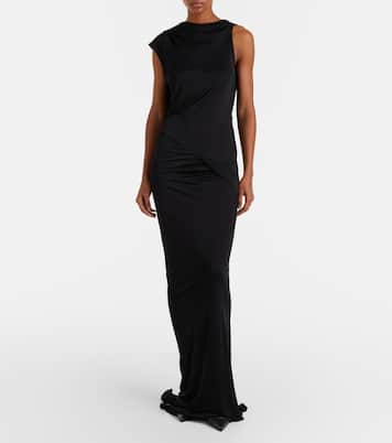Lilies Shailee ruched gown | Rick Owens
