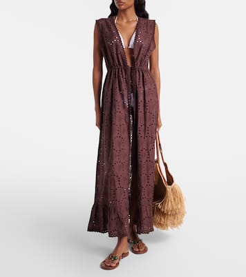 Tessa cotton beach cover-up | Melissa Odabash