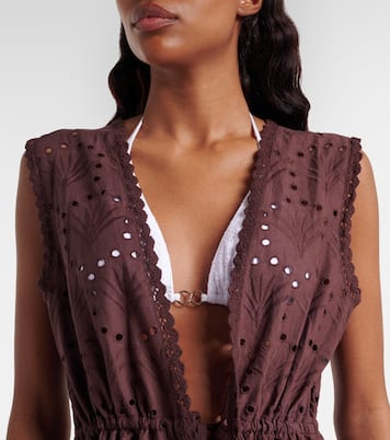 Tessa cotton beach cover-up | Melissa Odabash