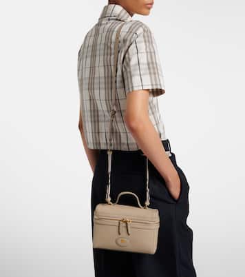 Bloomsbury leather vanity bag | Burberry