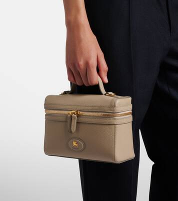 Bloomsbury leather vanity bag | Burberry