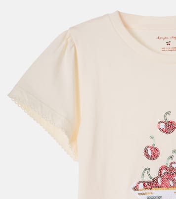 Famo sequined cotton jersey T-shirt | Konges Sløjd
