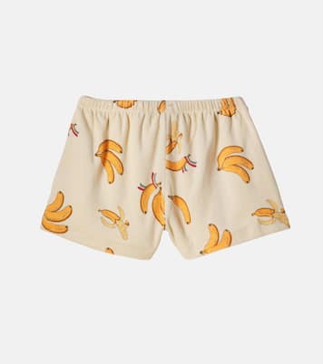 Itty printed cotton terry shorts | Konges Sløjd