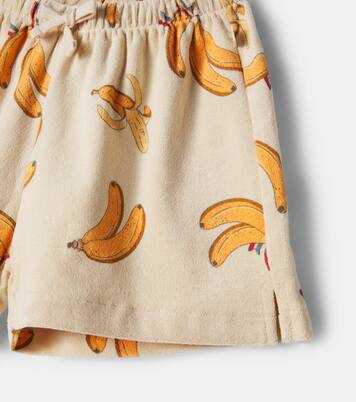 Itty printed cotton terry shorts | Konges Sløjd