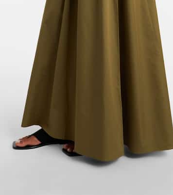 Ilya cotton-trimmed maxi dress | The Frankie Shop