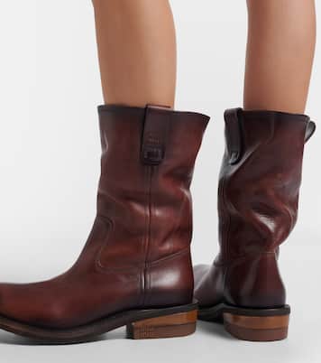 Botines Foule de piel | Miu Miu