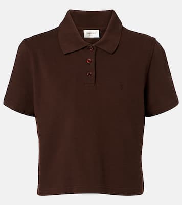  Cassandre cotton piqué polo shirt | Saint Laurent