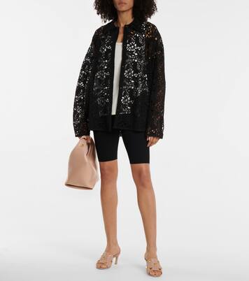 Valentino stretch-knit biker shorts | Valentino