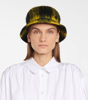 Cappello da pescatore Jason in misto mohair | Maison Michel