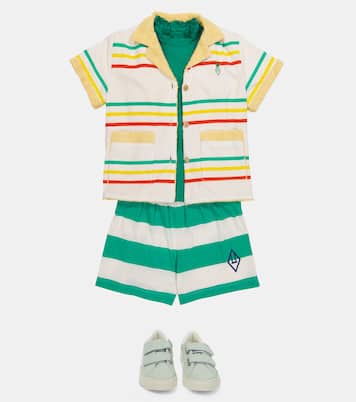 Whale cotton shirt jacket | The Animals Observatory