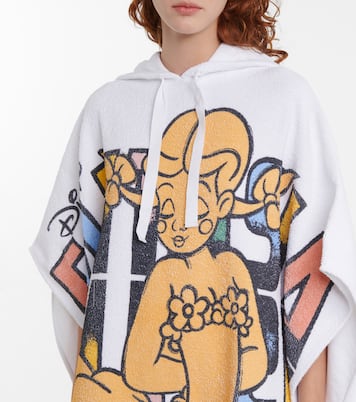 x Disney® printed terry poncho | Stella McCartney