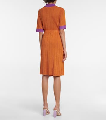 Metallic knit midi skirt | Dodo Bar Or