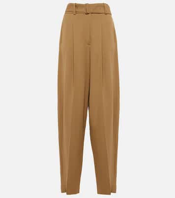 Pantalon taille haute plissé Drew | Joseph