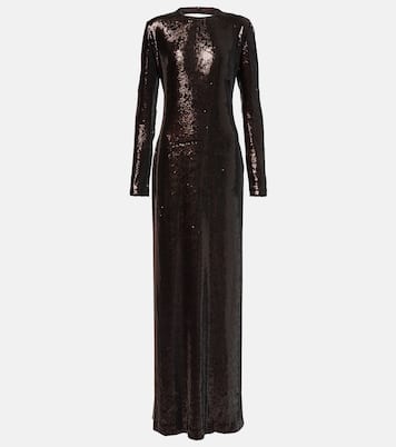 Sequined gown | Costarellos