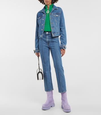 Logo ankle boots | JW Anderson