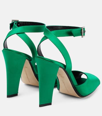 Sandalen Eliza aus Satin | Victoria Beckham