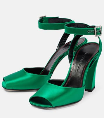 Sandalen Eliza aus Satin | Victoria Beckham