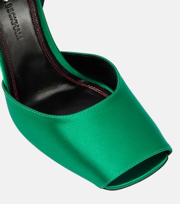 Sandalen Eliza aus Satin | Victoria Beckham