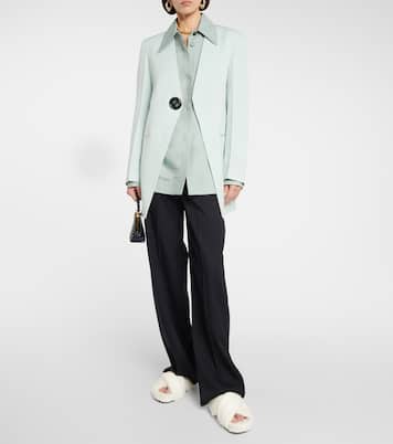 Sandalen aus Shearling | Jil Sander