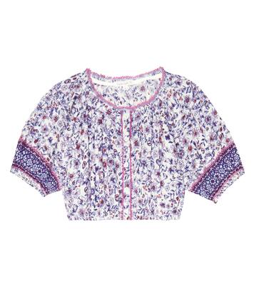 Andrea floral top | Poupette St Barth Kids