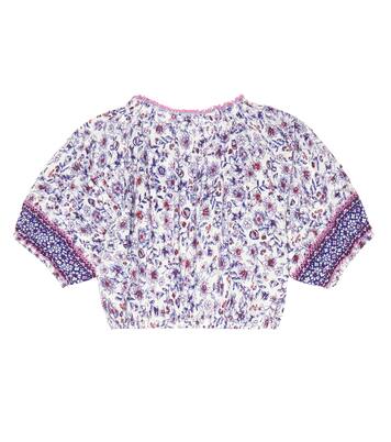Andrea floral top | Poupette St Barth Kids
